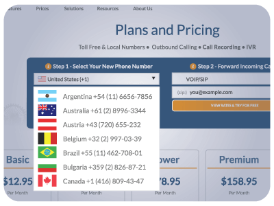 plans and pricing