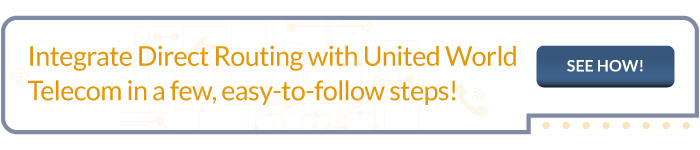 See how Direct Routing works