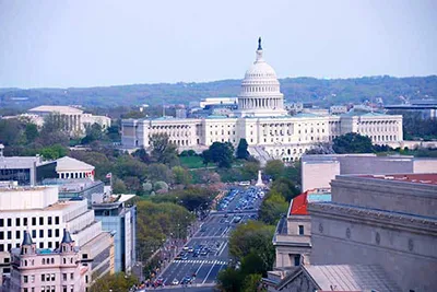 Washington DC area code