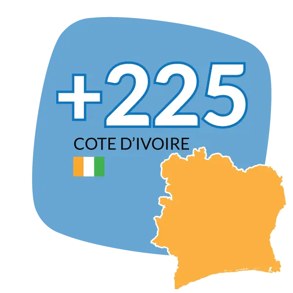 Cote D'ivoire toll-free phone numbers