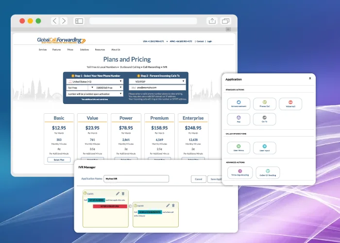 IVR for hospitality services