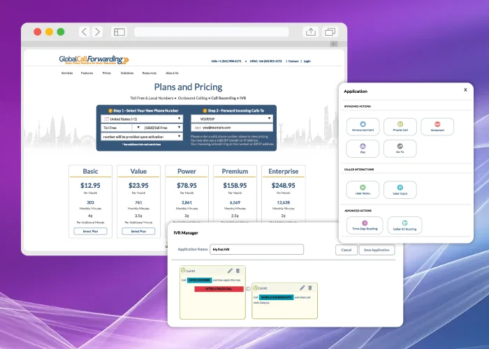 IVR for hospitality services