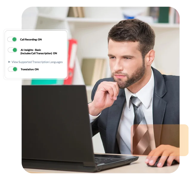 call recording financial services