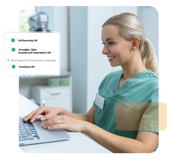 call recording for healthcare services