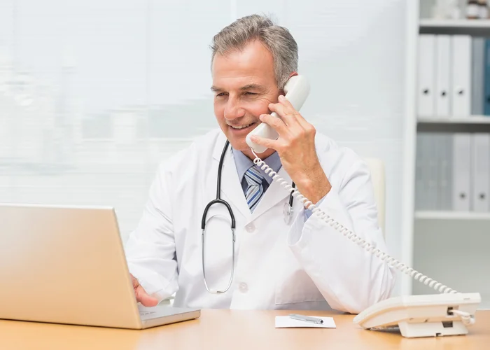 healthcare services IVR call flow