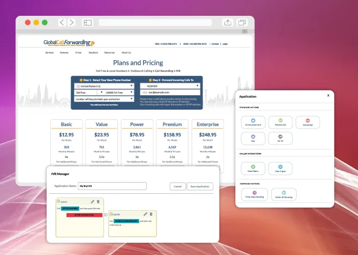 IVR for hospitality services