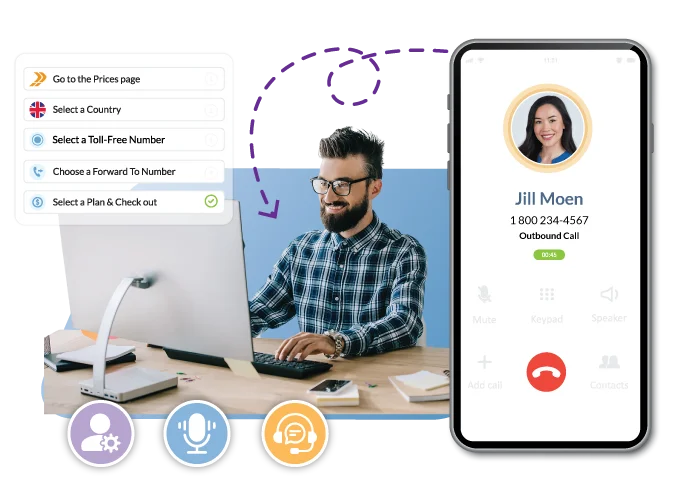 toll-free numbers compter repair and it services