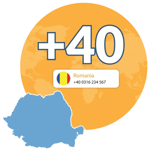 Romania virtual phone numbers