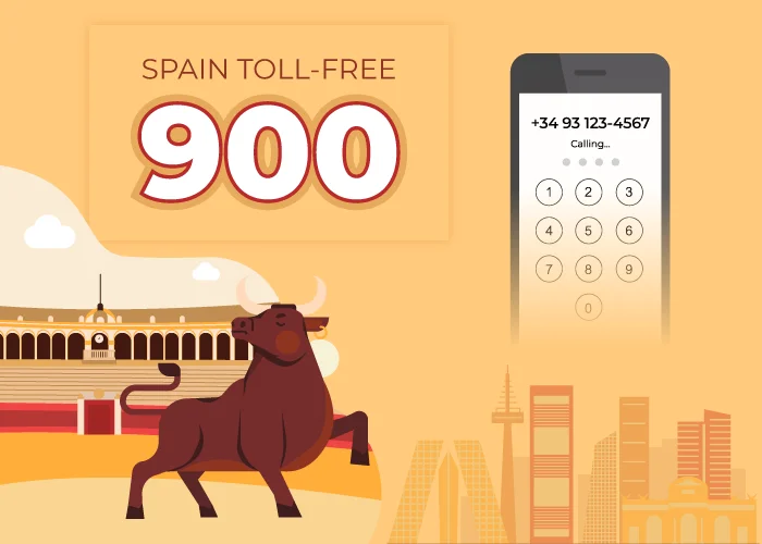 Spain 900 toll-free numbers