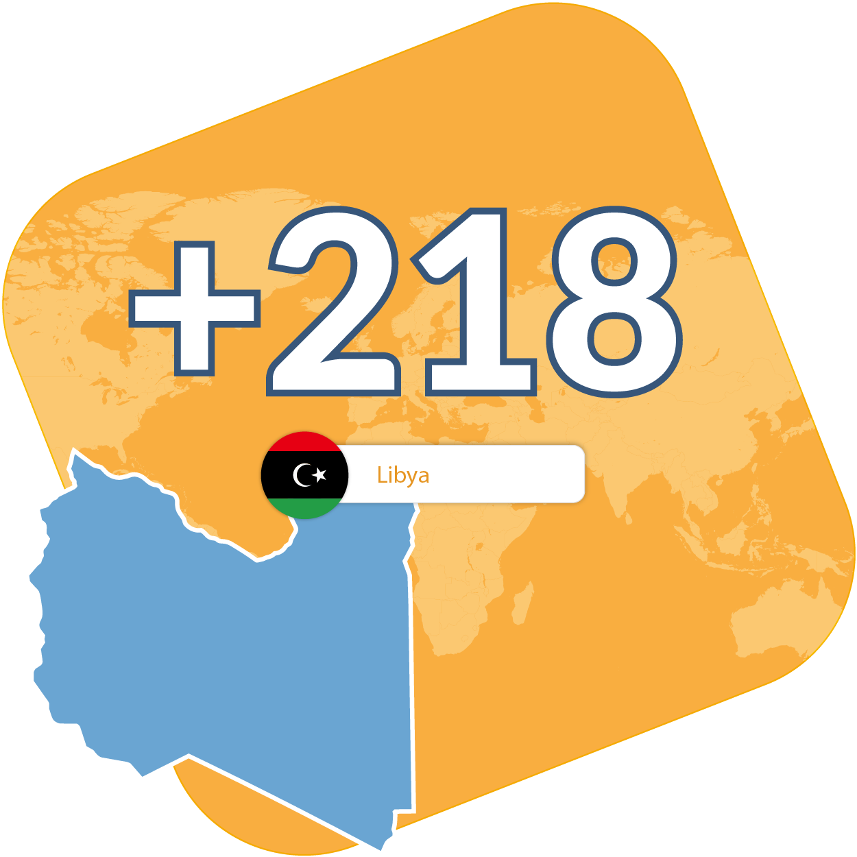 Libya toll free numbers from Global Call Forwarding